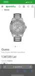Ceas Guess Frontier silver
