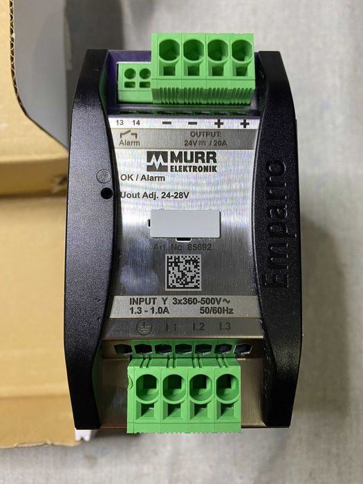 Sursa de alimentare trifazica MurrElektronik 85692, 24-28V, 20A, NOUA!