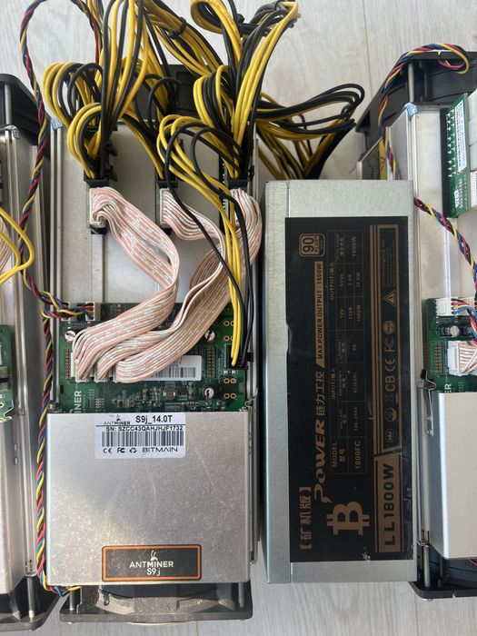 AntMiner + Sursa 1600/1800 W, modele L3+/S9j/S9
