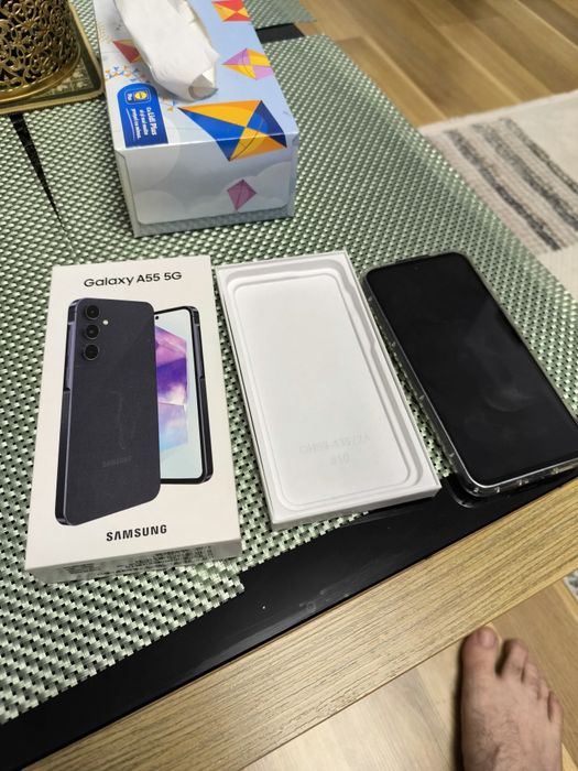 A 55 5g telefonul arată perfect