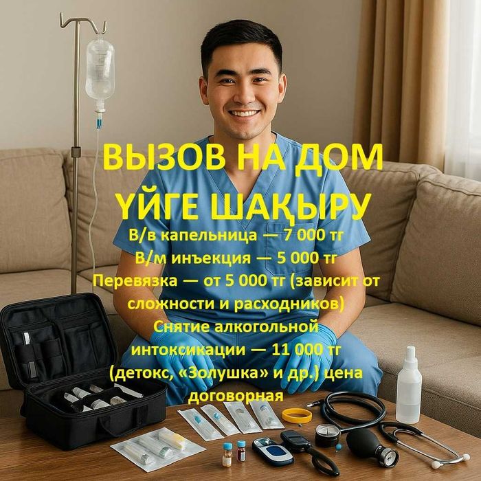 Укол Капельница Процедурный Система Медсестра Медбрат на дом