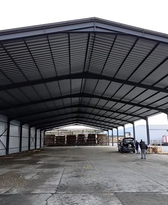 Vand structura metalica din stoc 10x20x4m