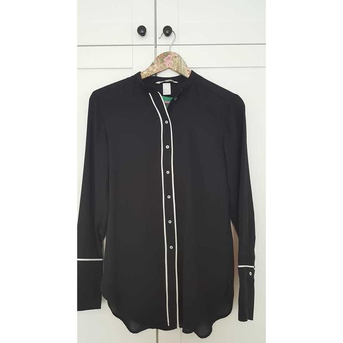 Bluza H&M Conscious neagra, marimea 34