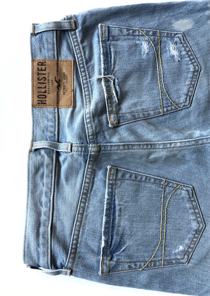 Blugi HOLLISTER Rupti Skinny Barbati | 29 x 30 W29 L30 (Talie 76 cm)