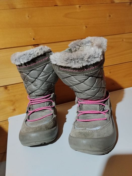 Cizme ghete fete iarna Elefanten 28 blana