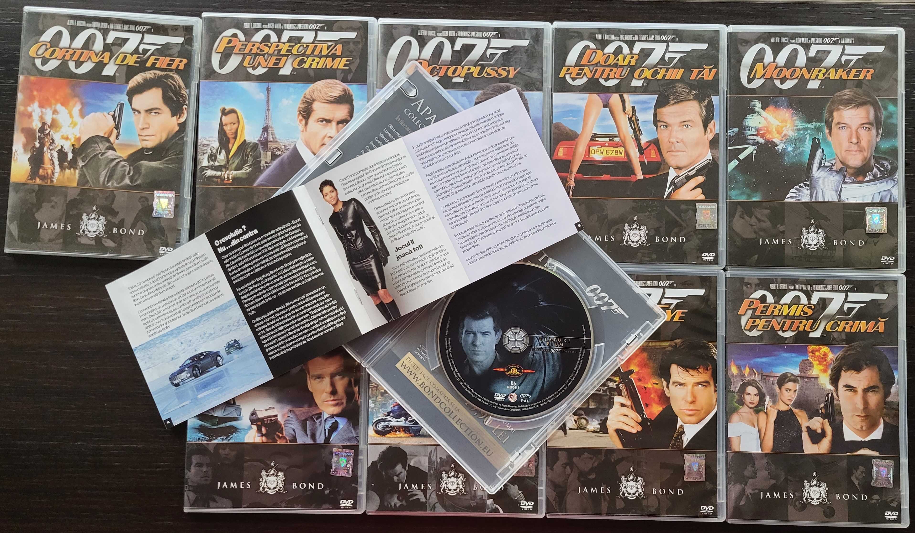 Colectia 20 DVD James Bond 007 - IMPECABILA !!!