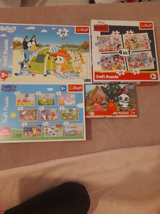 Puzzle copii,diferite personaje