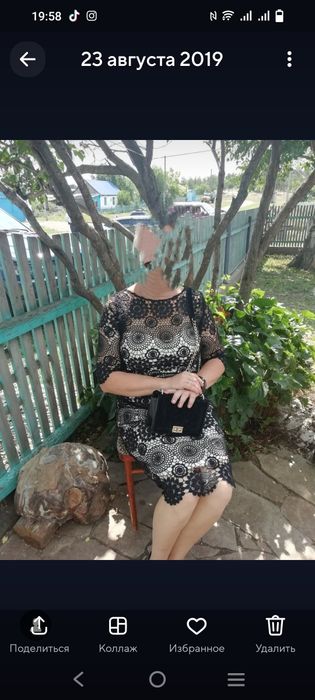 Продам красивое платье