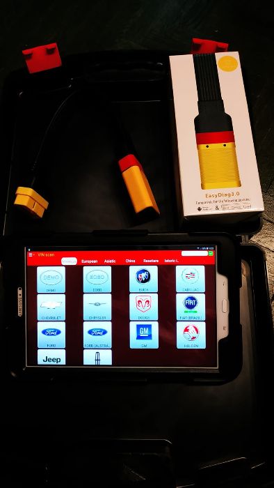 Kit Launch Easydiag Pro3S, Tableta Samsung + Interfata Full Soft 2024