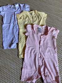 Set pijamale salopeta H&M, marime 86