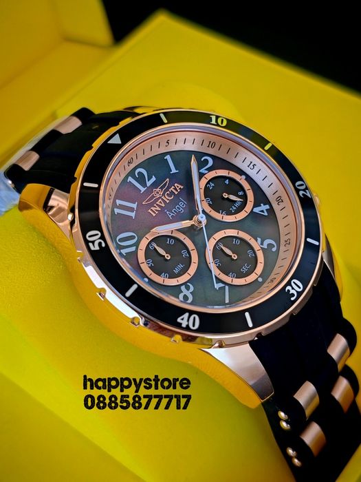 INVICTA Angel Rose gold women 40mm, Инвикта нов дамски часовник