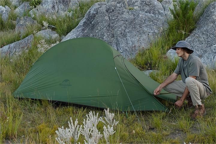 Cort ultrausor Naturehike Cloud Up 1 persoana 1.6 kg nou 2 straturi