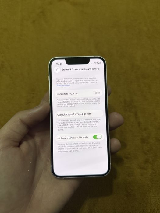 iPhone 13 mini Pink 256 GB 100% bateria impecabil