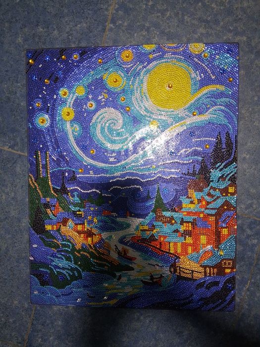 Tablou realizat manual