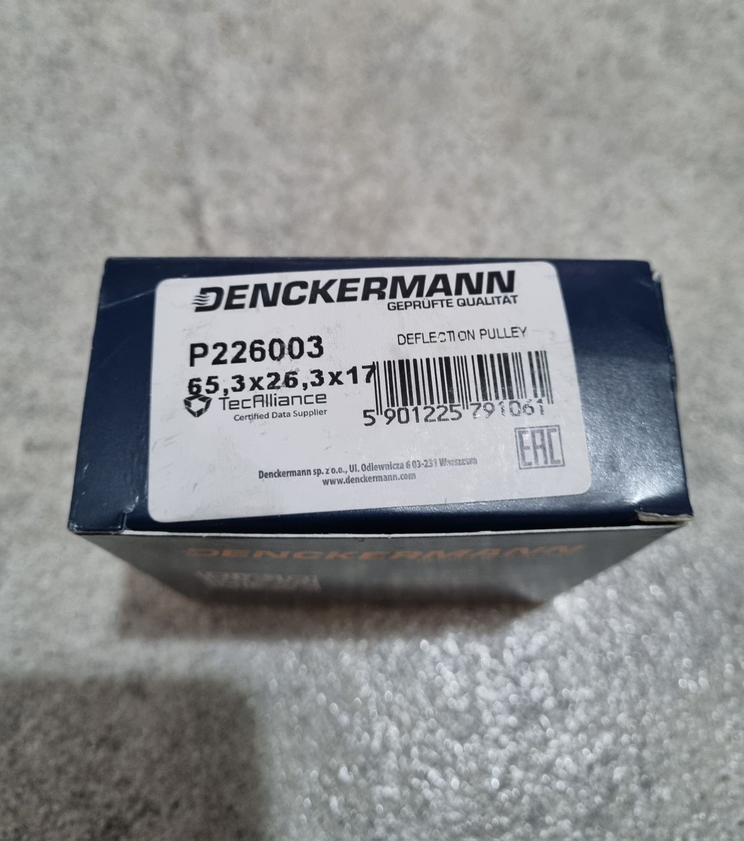 Rola intinzator curea transmisie DENCKERMANN P226003