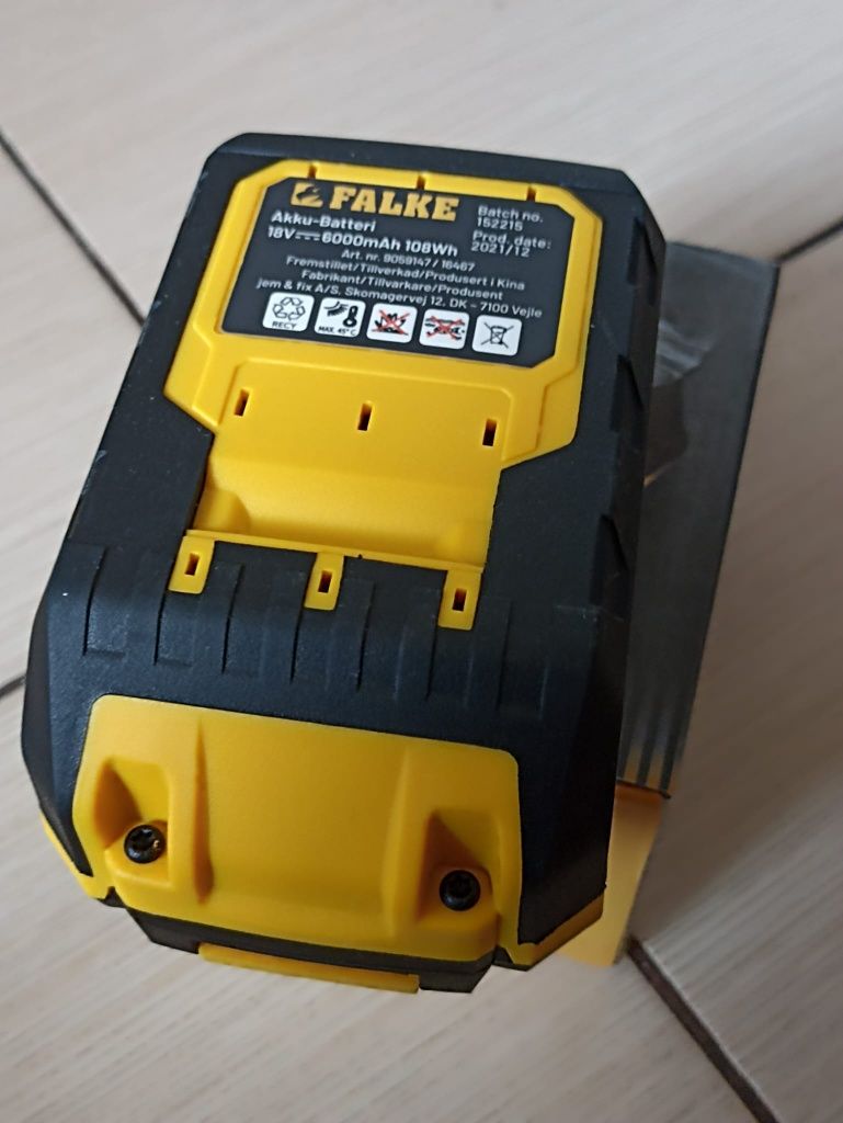 Acumulator Falke 18v 6Amp