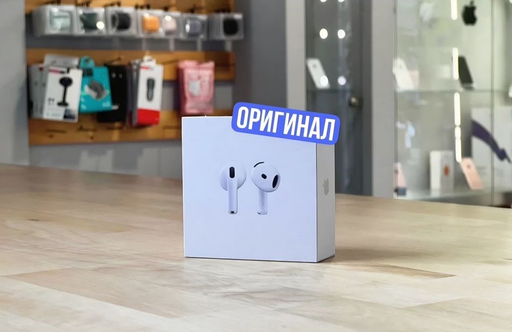 Новые,запечатанные наушники Apple AirPods 4 Оригинал
