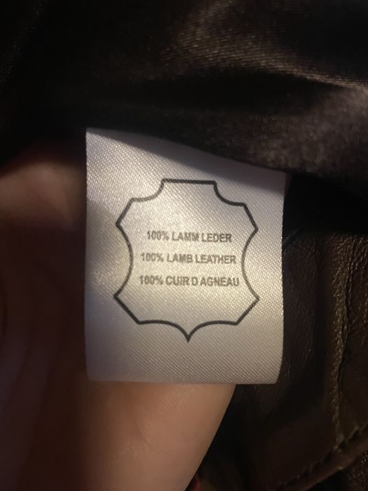 Geacă de piele moale /damă/M