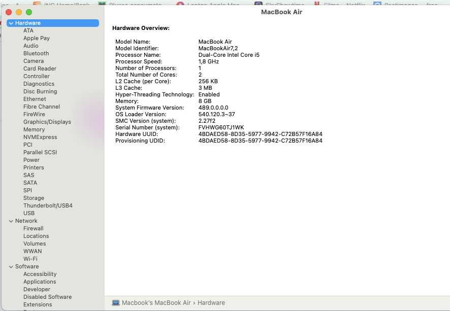 MacBook Air 13 2017