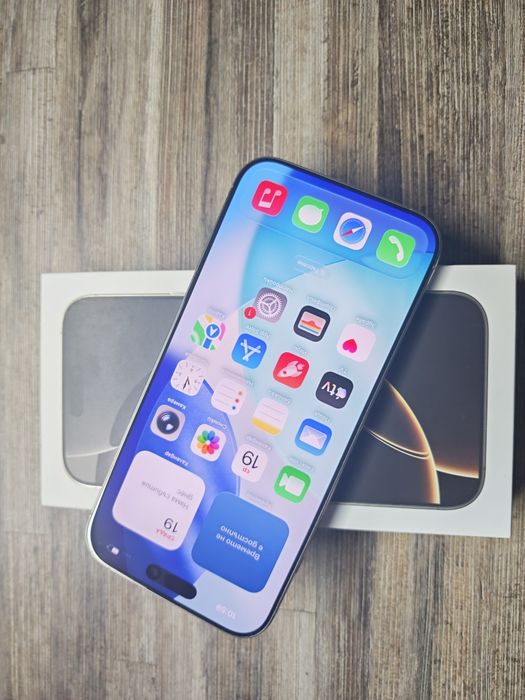 Като нов iPhone 16 Pro Max 256 GB Desert Гаранция