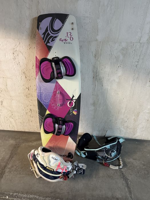 Kiteboarding + ham acesorii