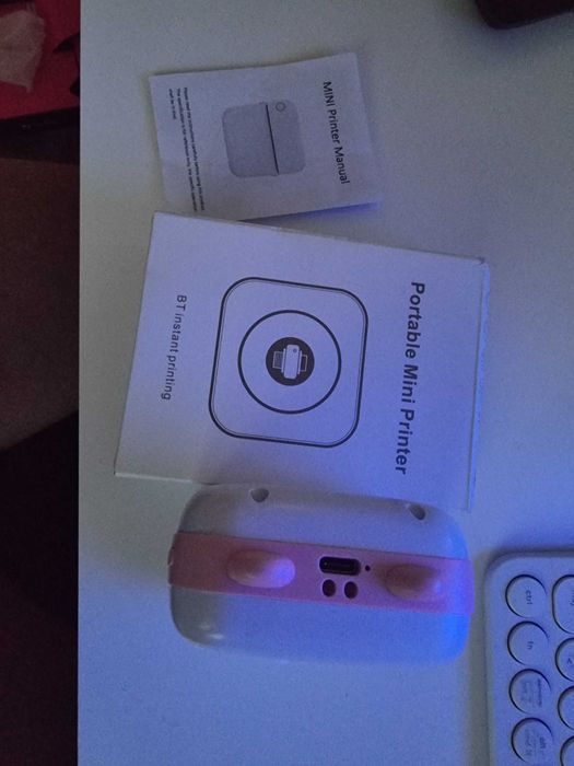mini imprimanta termica de etichete autocolante