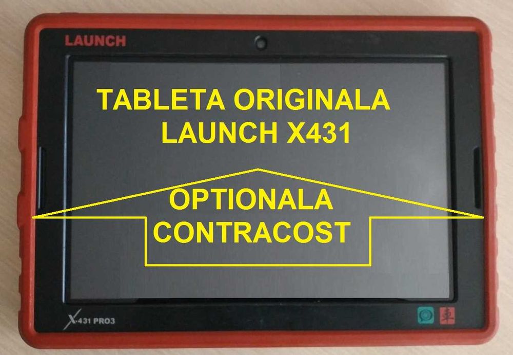 Kit Tester launch x431 HD Turisme + Camioane, full activat 12/24V