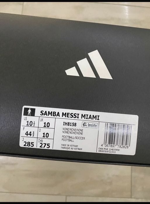 Adidas Samba x Messi x Inter Miami nr 44.5 noi