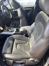 Interior din piele scaune față și banchete Audi A4 2 Usi 2010