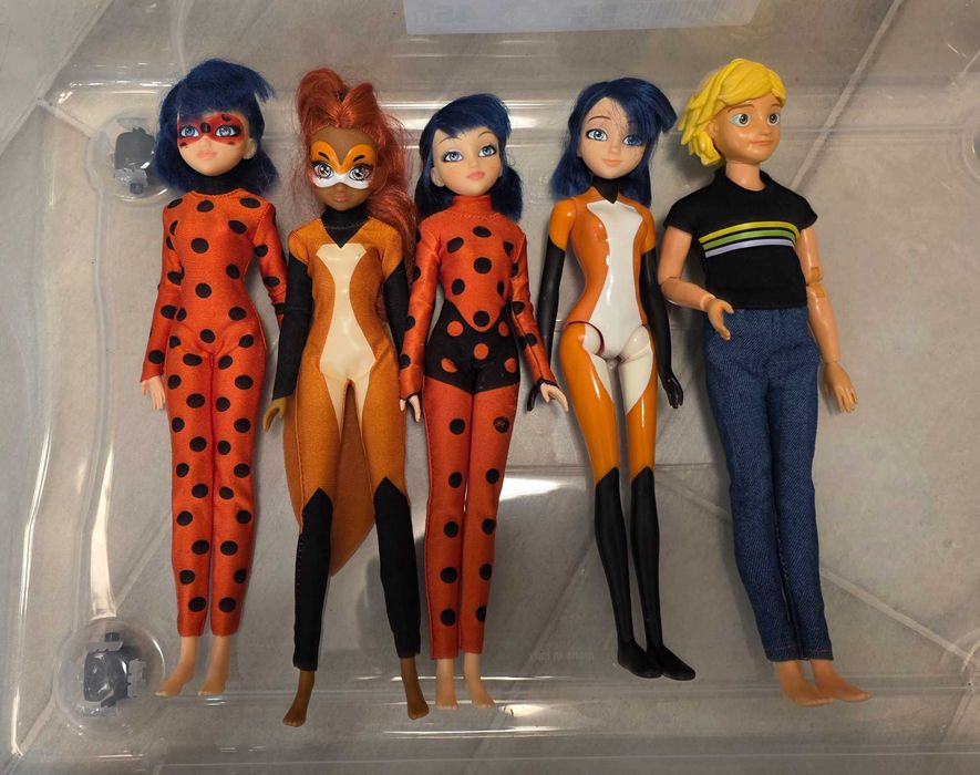 Кукли, фигурки Miraculous, Калинката и Черния котарак