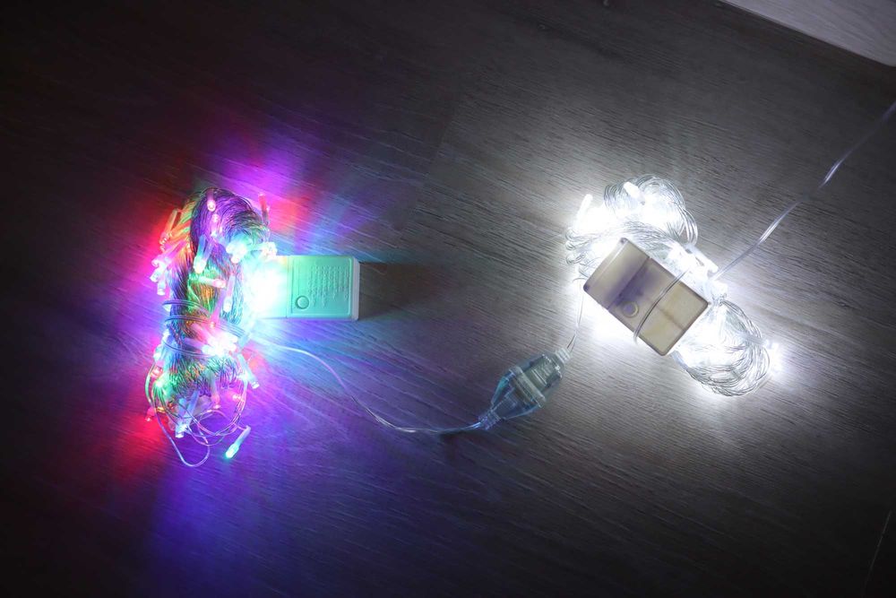 Декорация, тераса, осветление, коледни лампички, светлини, украса