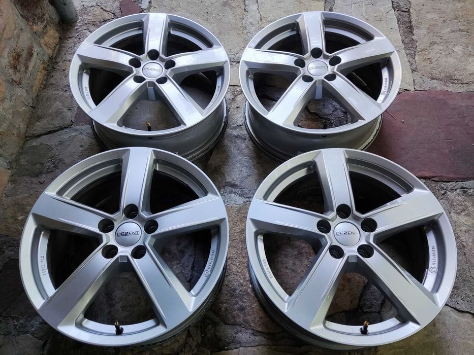 17 цола 5х108 лети джанти Dezent Peugeot Citroen Opel 5x108 ЕТ42 65,1