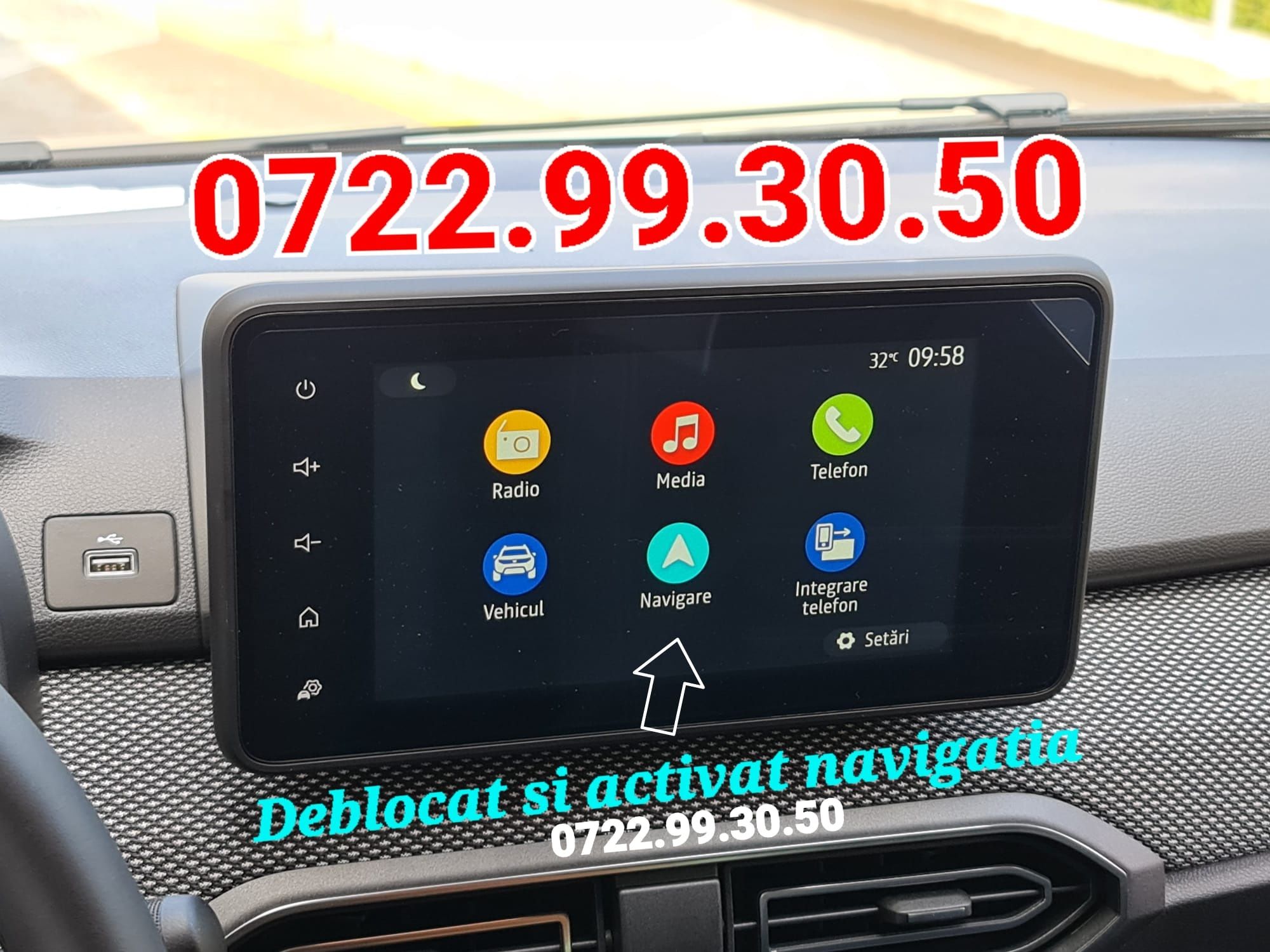 Hărți Dacia Media Nav MN.4 Media Display Logan Sandero Duster Jogger