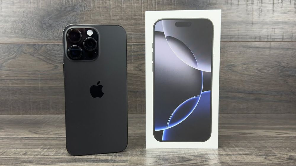 Iphone 16 pro max black