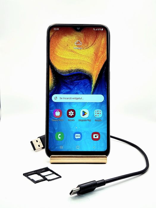 Samsung Galaxy A20e – 32GB, Android 11, Negru, Dual SIM