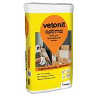 Клей плиточный Vetonit OPTIMA 25 КГ