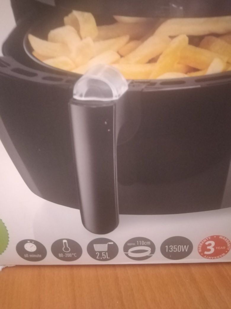 Air Fryer Siilver Crest SHFD 1350W