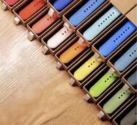 Curea Husa Folie Silicon cu Pin Metalic Compatibila Ceas Apple Watch