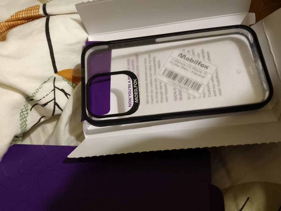 Husa mobilfox iphone 15 pro max.