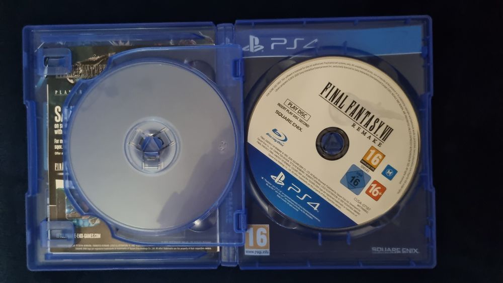 Игра Final Fantasy VII Remake, за PS4