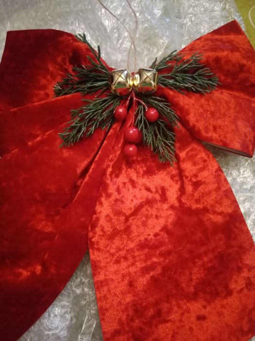Бант на елку новый