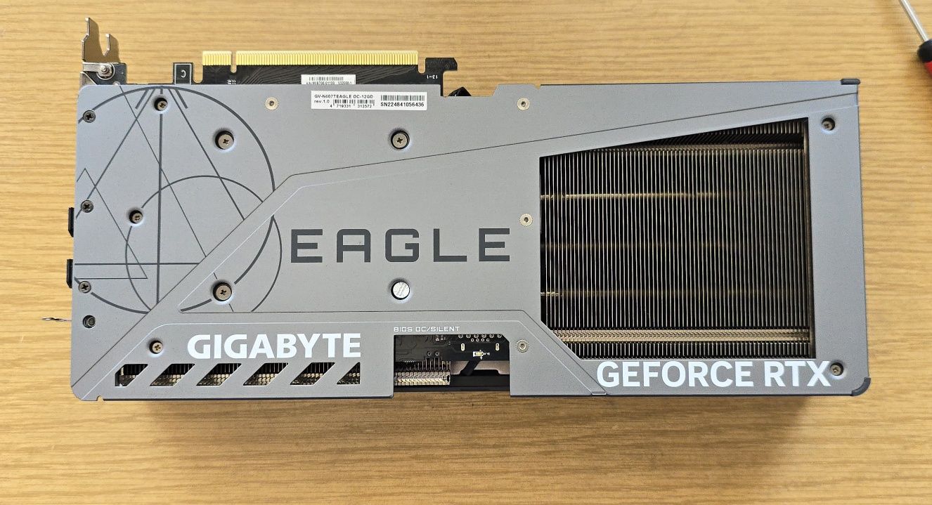 Видео карта Gigabyte RTX 4070ti Gaming OC, 12GB GDDR6 Nvidia