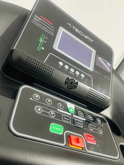Bandă de alergat. Banda fitness cu înclinație reglabilă. TECHFIT MT200