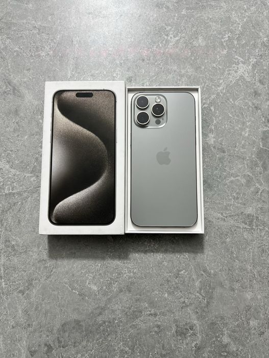 15 Pro Max Titan 256 2 sim 91 % ideal