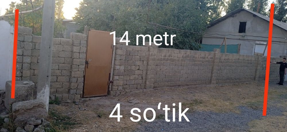 4 soʻtik yer sotiladi