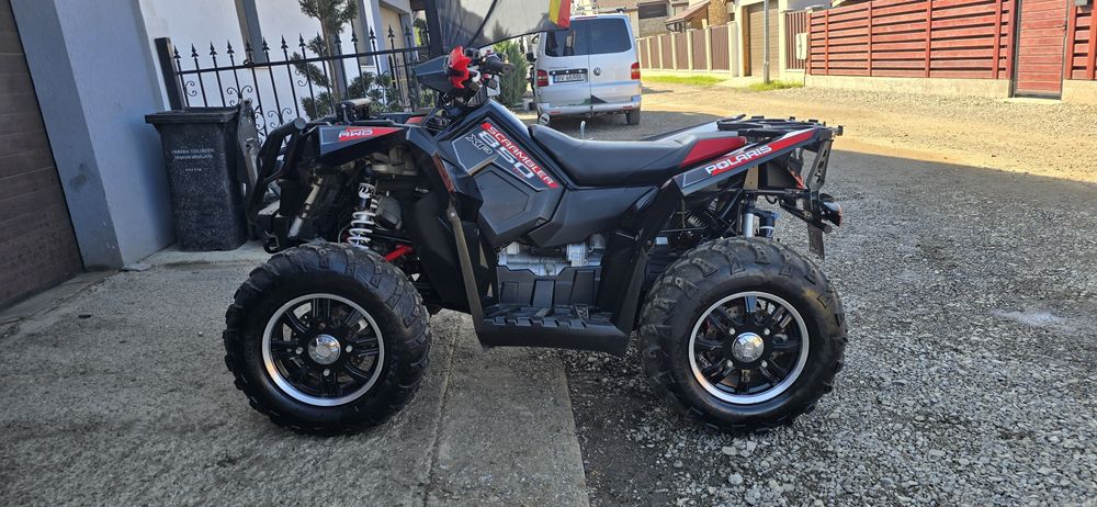 Polaris Scrambler 850cm// import Finlanda / nr negru /variante Can Am