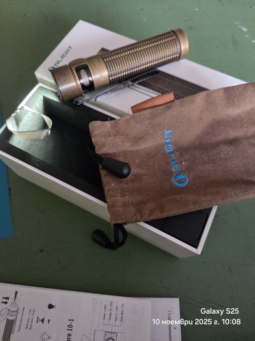 Фенер Olight Baton 3 Pro Max Brass Limited Edition