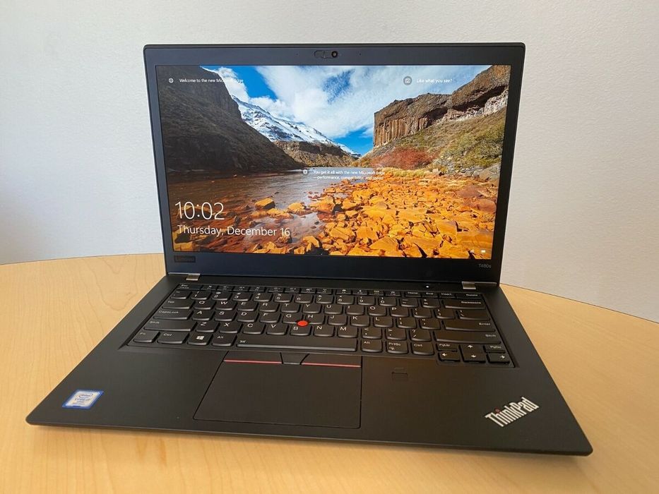 Thinkpad t480s 16/256 i5
