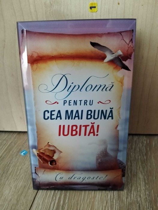 Diplome decorative din sticlă