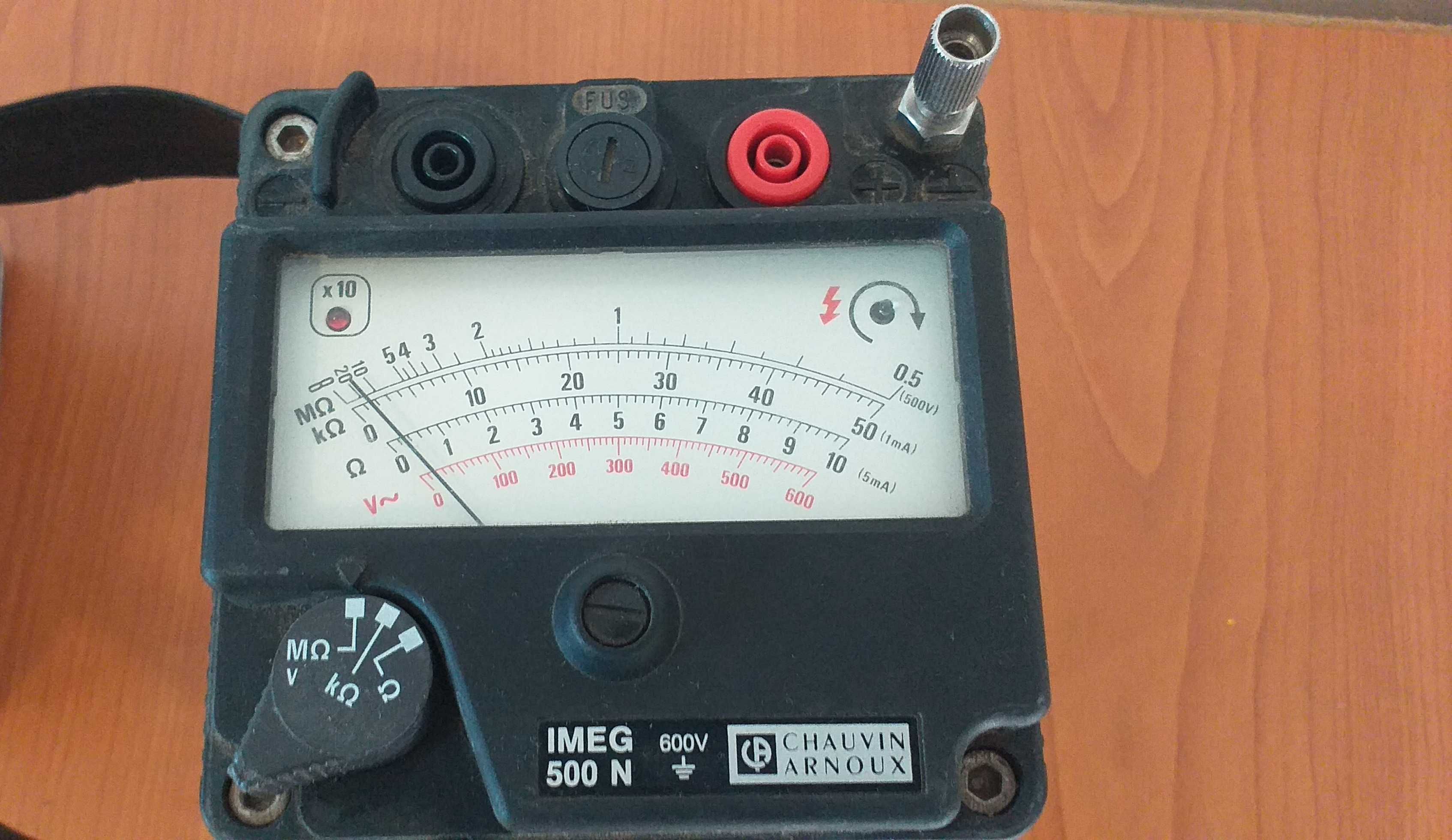 Megohmetru Model Chauvin Arnoux C.A 6501 IMEG 500N-tester aparat masur